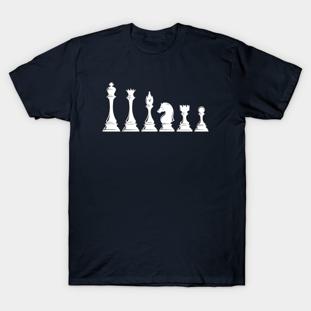 Chess T-Shirt by Lamink